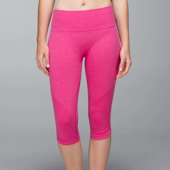 Hot Pink Capri Leggings